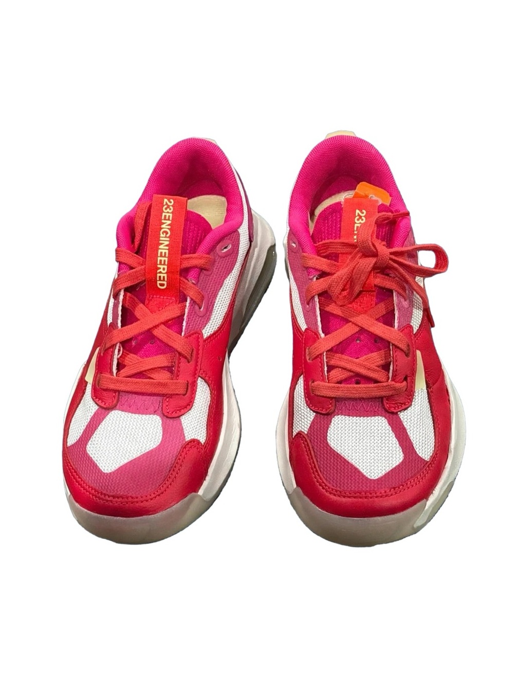 Nike Pink & White Youth Running Sneakers